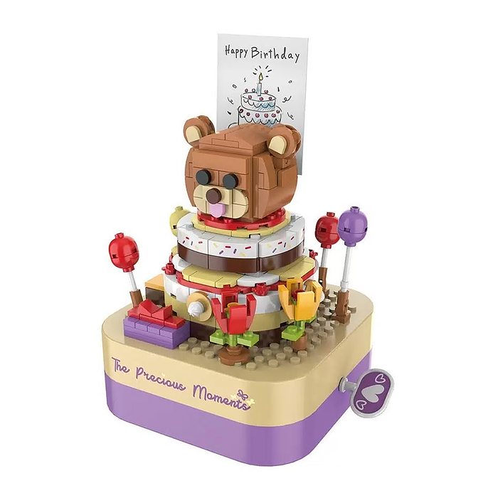 Конструктор JK1305 "С Днём рождения" 272 дет., в коробке