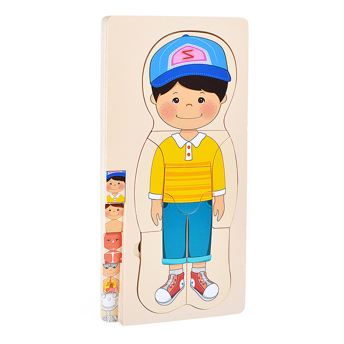 Пазл-вкладыш D2037 "Мальчишка"