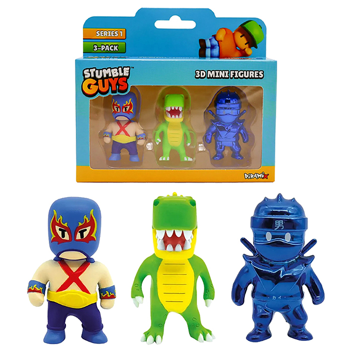 3D фигурка, 3 шт в упаковке, 5 см, 3D фигурка, 3 шт в упаковке, 5 см,