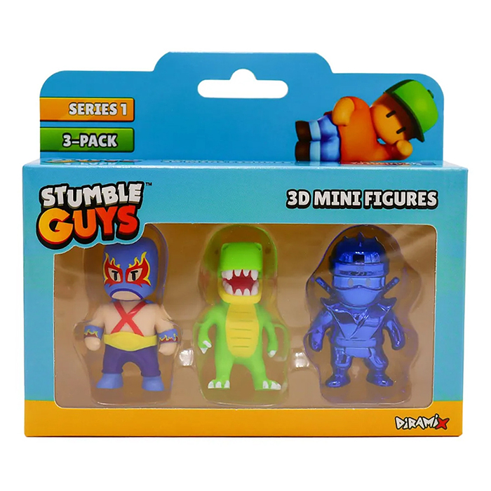 3D фигурка, 3 шт в упаковке, 5 см, 