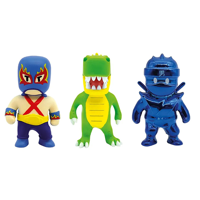 3D фигурка, 3 шт в упаковке, 5 см, 