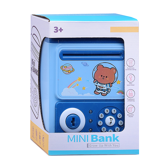 Копилка 5962D "Мишка в космосе" в коробке