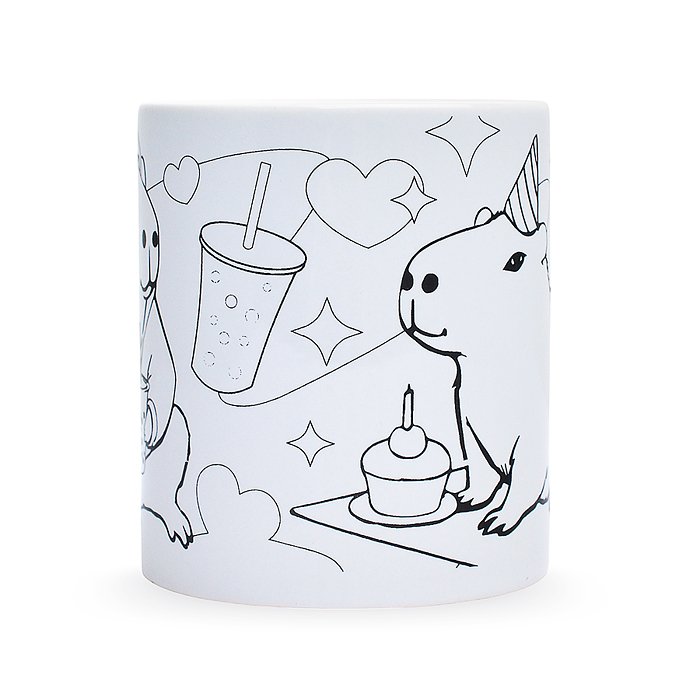 Набор для творчества Кружка для росписи "Капибара"