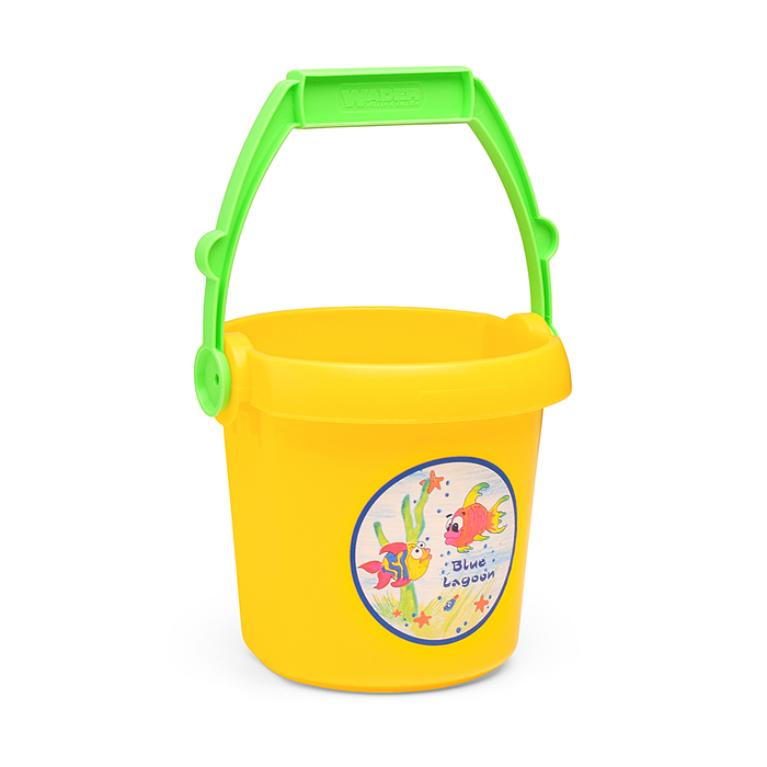 Набор №391: песочная мельница №4, ведро №9, лопатка №31, грабельки №31