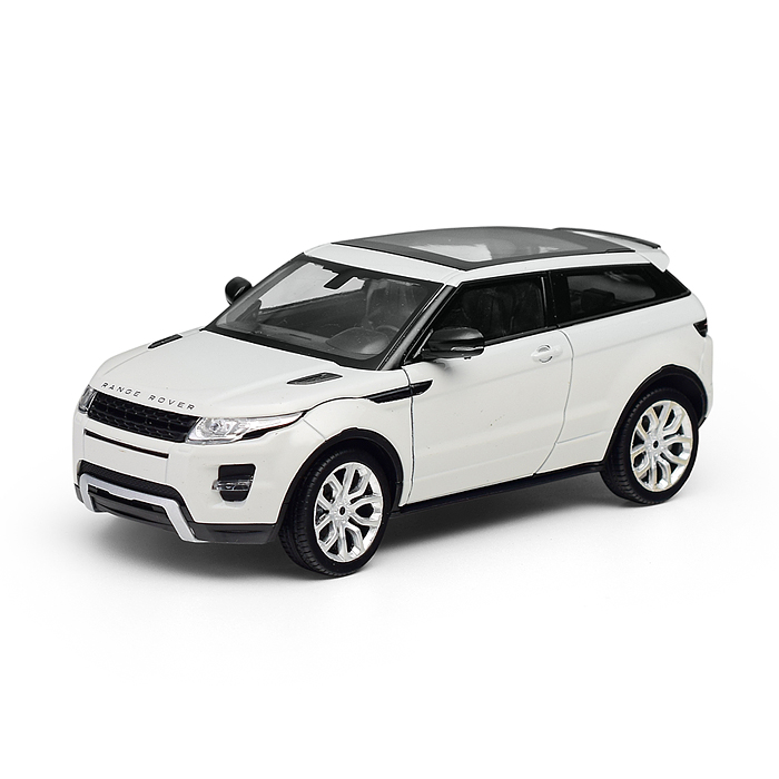 Машинка 1:24 Range Rover Evoque, белый