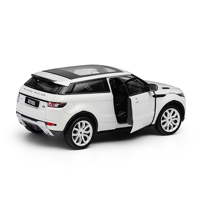 Машинка 1:24 Range Rover Evoque, белый