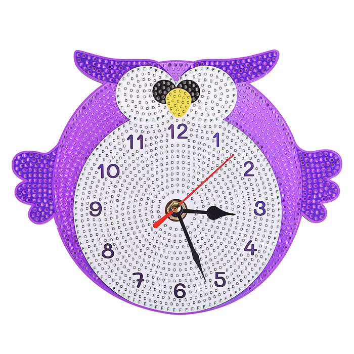 Набор творческая мастерская 00-6769 Часы "Совушка" 20*22 см.