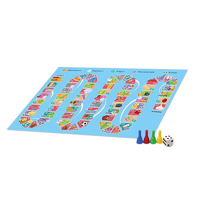 Игра-ходилка настольная "От звука к звуку" Ш, Щ, Ж, Ч