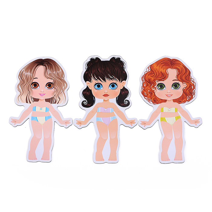 Игра магнитная "Одевашки. Модная девчонка. Большой показ мод" Магнитные истории