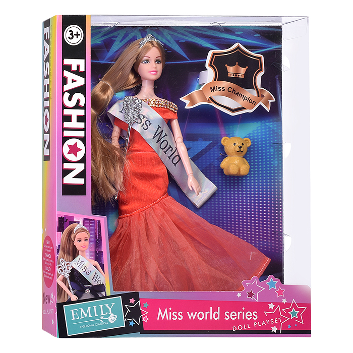 Кукла QJ167B "Miss World" в коробке