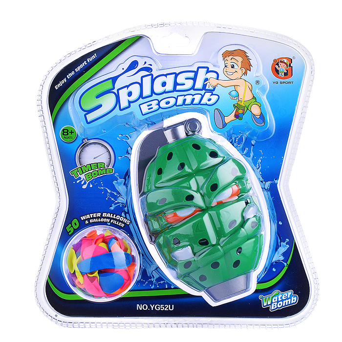 Фото к товару Игрушка - брызгалка YG52U "Граната" на листе Игрушка - брызгалка YG52U "Граната" на листе