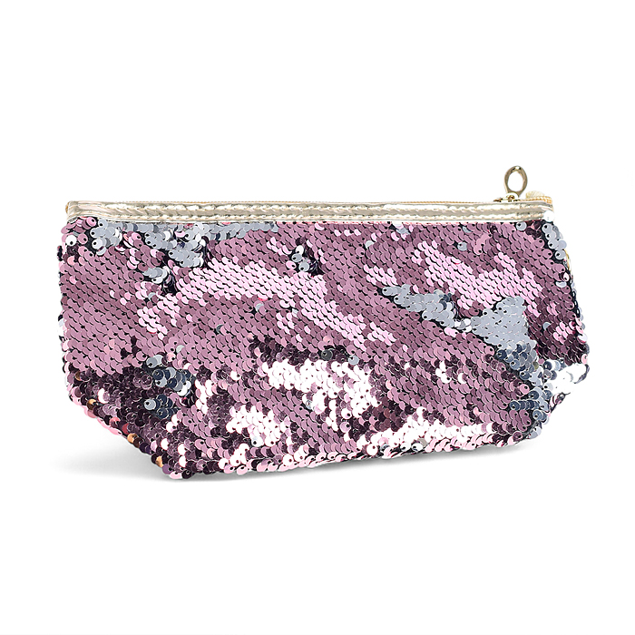 Косметичка с пайетками, 15х24 см