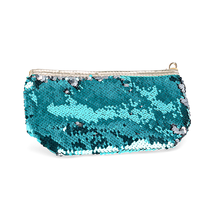 Косметичка с пайетками, 15х24 см