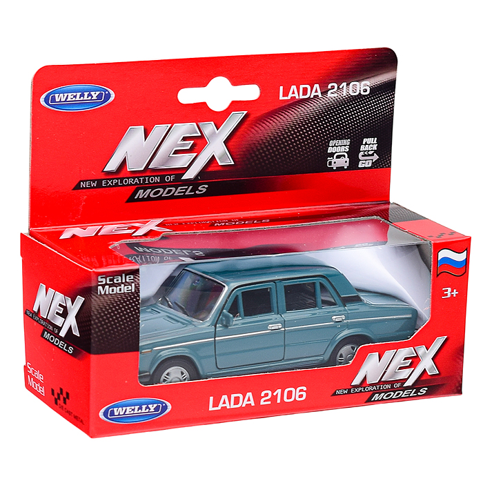 Машинка 1:38, в асс., набор 23RUS