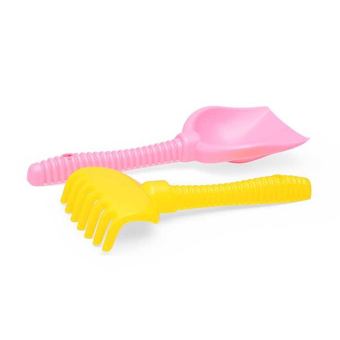 Набор Disney «София Прекрасная» №3: ведро большое с наклейкой, ситечко большое №3, лопата №6, грабли