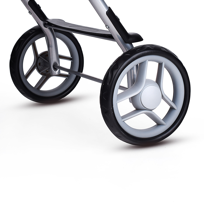 Фото к товару Коляска для кукол 9351 металл., складная, прогулочная с козырьком, с корзиной, цвет розовый Коляска для кукол 9351 металл., складная, прогулочная с козырьком, с корзиной, цвет розовый