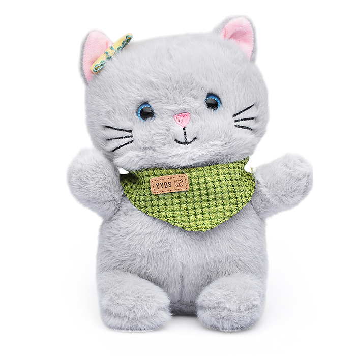 Фото к товару Мягкая игрушка "Котик" 25см. Мягкая игрушка "Котик" 25см.