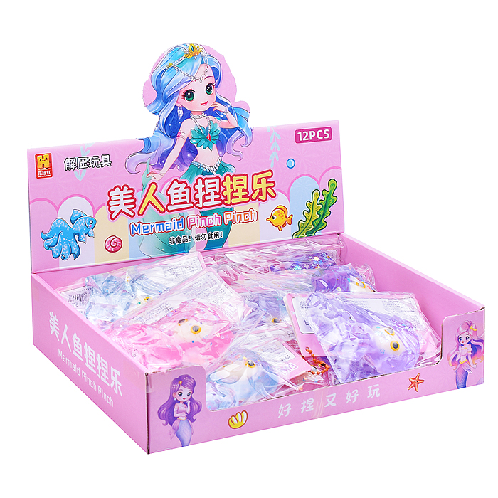 Игрушка -антистресс 00-6690 "Русалочка"