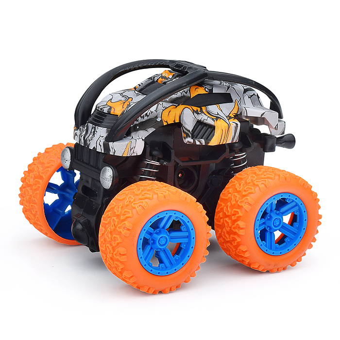 Машина 769-2 "Трюковая" с мега колесами, в пакете