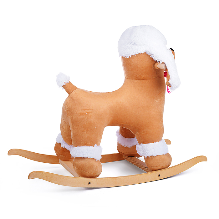 Фото к товару Качалка Пудель плюш Качалка Пудель плюш