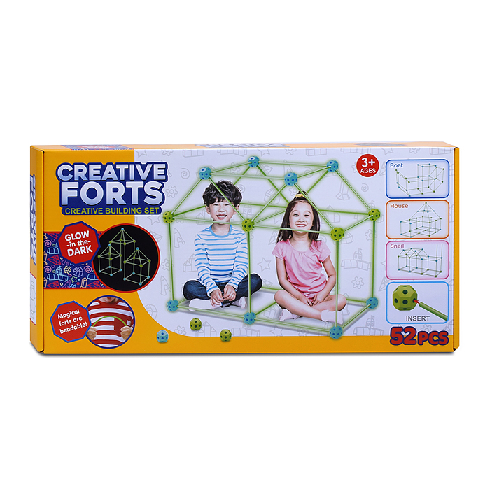 Фото к товару Конструктор ZP011 "Палатка" (52 дет.) в коробке Конструктор ZP011 "Палатка" (52 дет.) в коробке