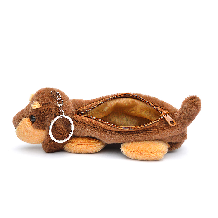 Мягкий брелок-кошелек М1405 "Собака Барбос" 20см