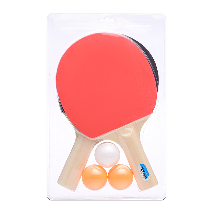 Фото к товару Набор для настольного тенниса 00-5710 (2 ракетки, 3 мяча) Набор для настольного тенниса 00-5710 (2 ракетки, 3 мяча)