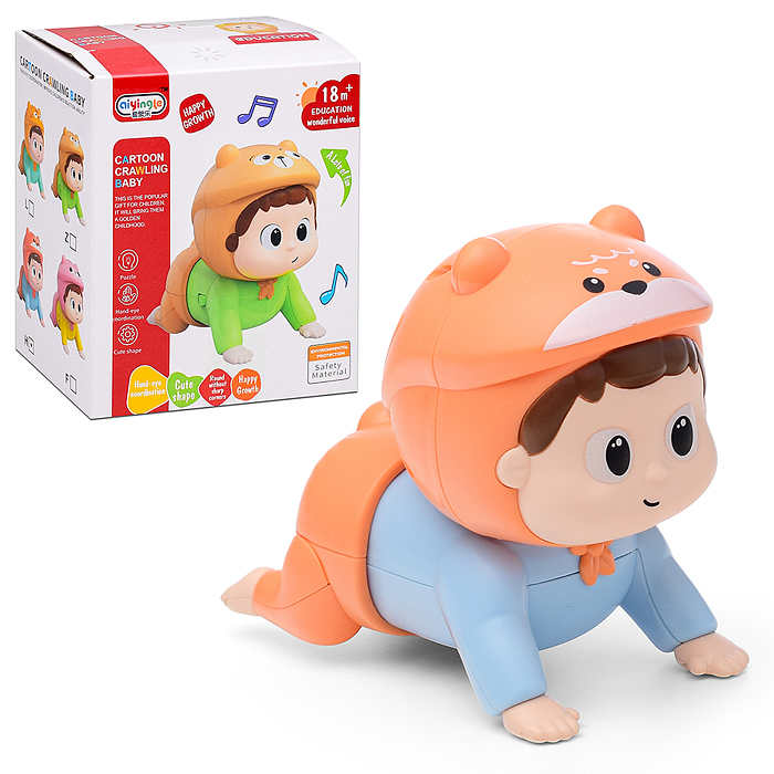 Игрушка развивающая 368-46H "Музыкальный пупс-1" в коробке