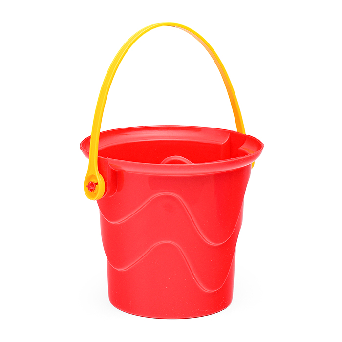 Ведро сортер в сетке, красный
