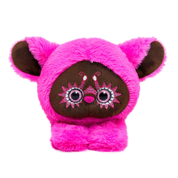 Фото к товару Лори Тёко на 2 браслетах (фуксия) Лори Тёко на 2 браслетах (фуксия)