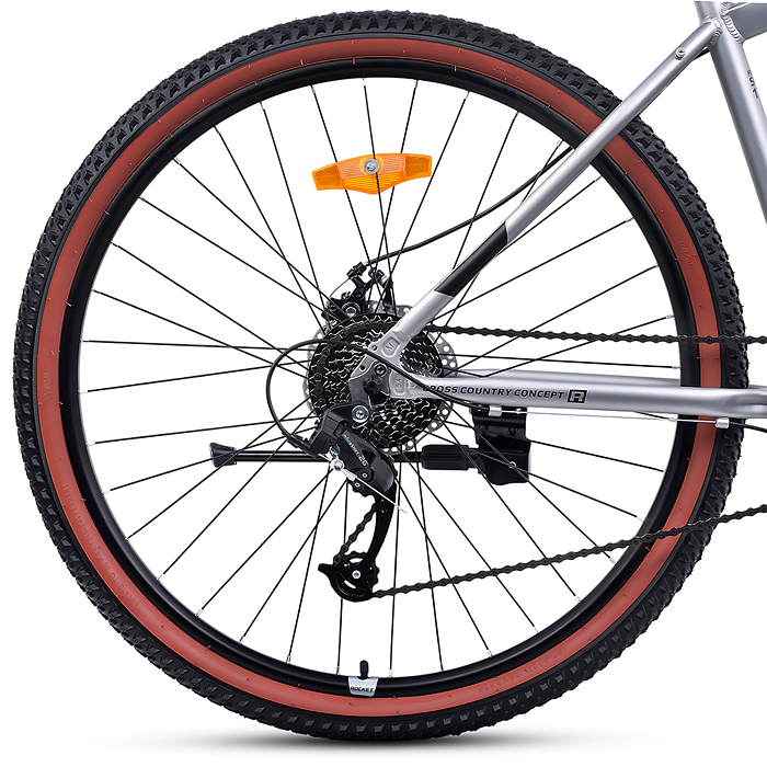 Велосипед 29" Rocket Crater Alloy MD 29, цвет серый, размер 19,5"