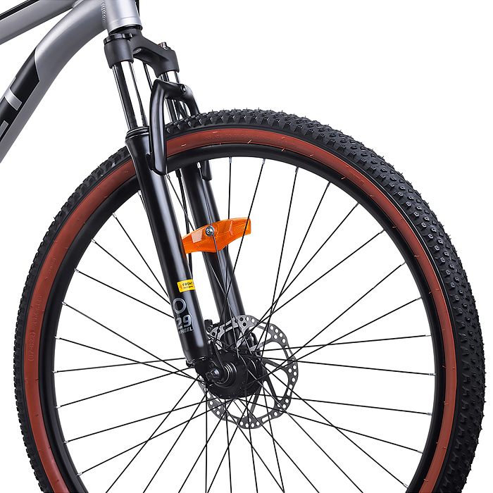 Велосипед 29" Rocket Crater Alloy MD 29, цвет серый, размер 19,5"