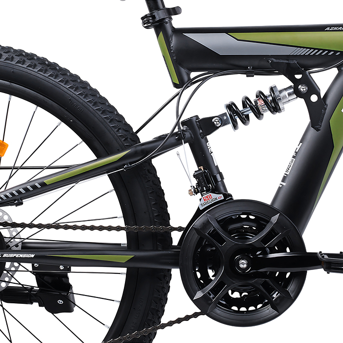 Велосипед 24" Rocket Azkar, цвет хаки, размер 15"