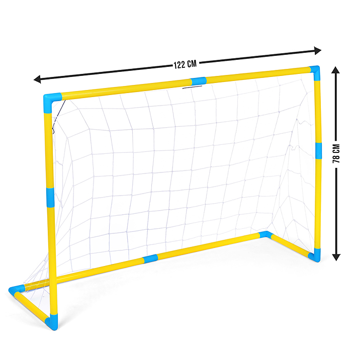 Фото к товару Ворота футбольные MY1658-A "Гол!" в коробке Ворота футбольные MY1658-A "Гол!" в коробке