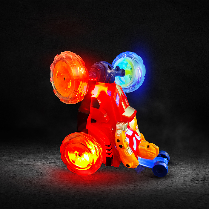 Машина QS116B "Скоростная" (свет, звук) в коробке