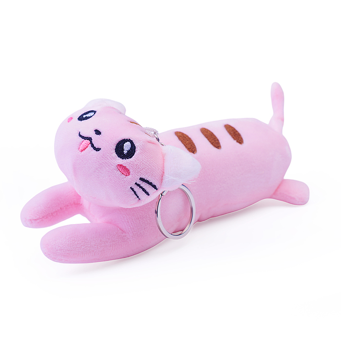 Фото к товару Мягкая игрушка-брелок M1192 "Кот Барсик" 16 см. Мягкая игрушка-брелок M1192 "Кот Барсик" 16 см.