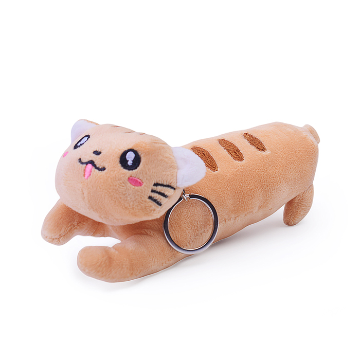 Фото к товару Мягкая игрушка-брелок M1192 "Кот Барсик" 16 см. Мягкая игрушка-брелок M1192 "Кот Барсик" 16 см.