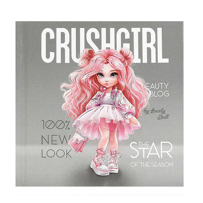 Блокнот 48л. "Красотка" 105х105 мм, клетка 