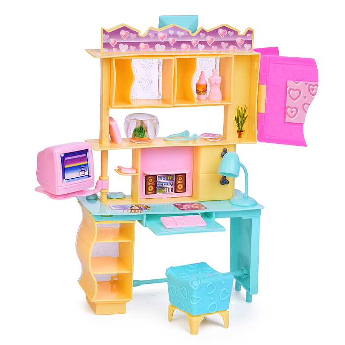 Набор мебели для кукол 21014 "Спальная комната" в коробке