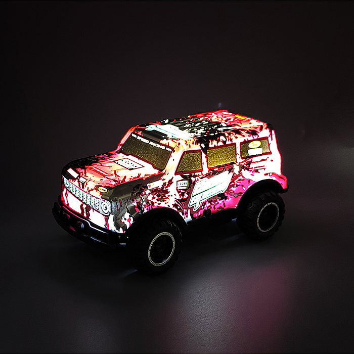 Фото к товару Машина BX-214 "Яркое графити" р/у, 27 MHz, в коробке Машина BX-214 "Яркое графити" р/у, 27 MHz, в коробке