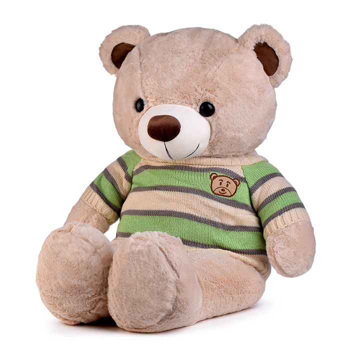 Мягкая игрушка М1488 "Медведь в полосатом свитере" 75 см