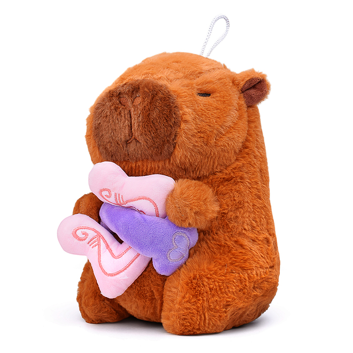 Мягкая игрушка М1506 "Капибара со стрелой Амура" 