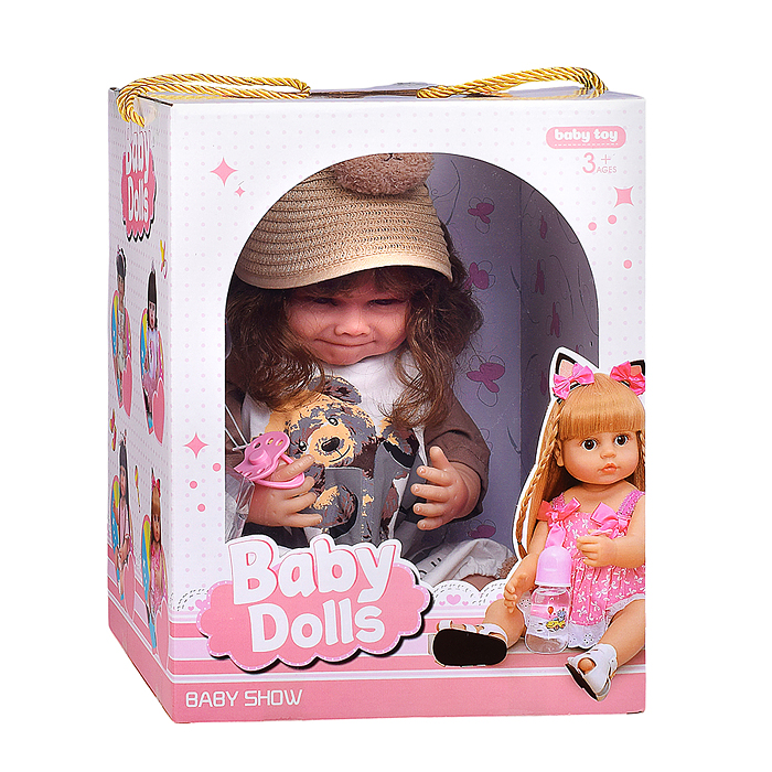 Кукла AD8819-62Q "Касандра" разговаривает и поёт, с аксессуарами, в коробке