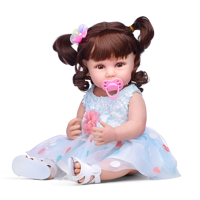 Кукла AD8819-10Q "Альфия" разговаривает и поёт, с аксессуарами, в коробке