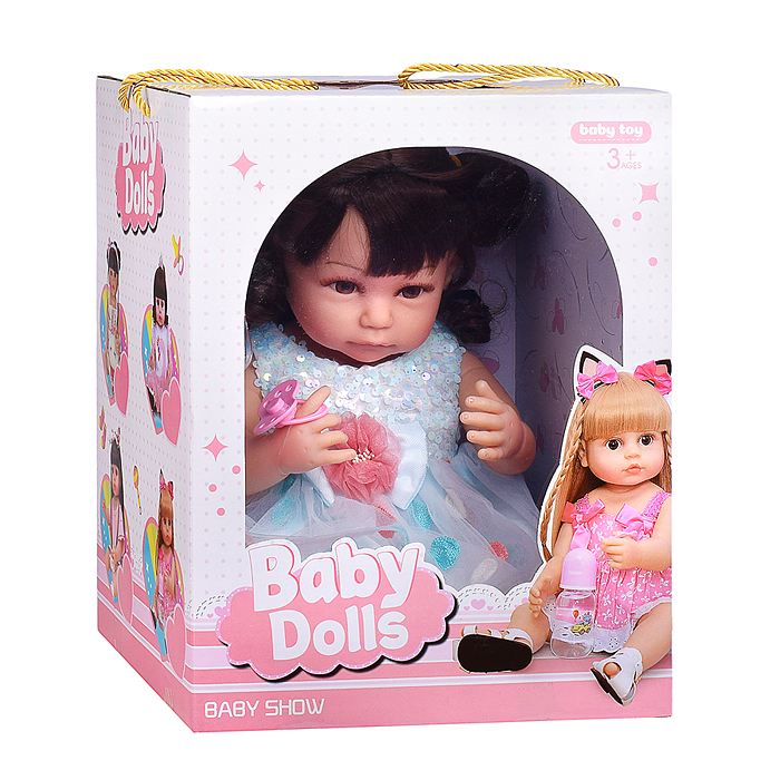 Кукла AD8819-10Q "Альфия" разговаривает и поёт, с аксессуарами, в коробке