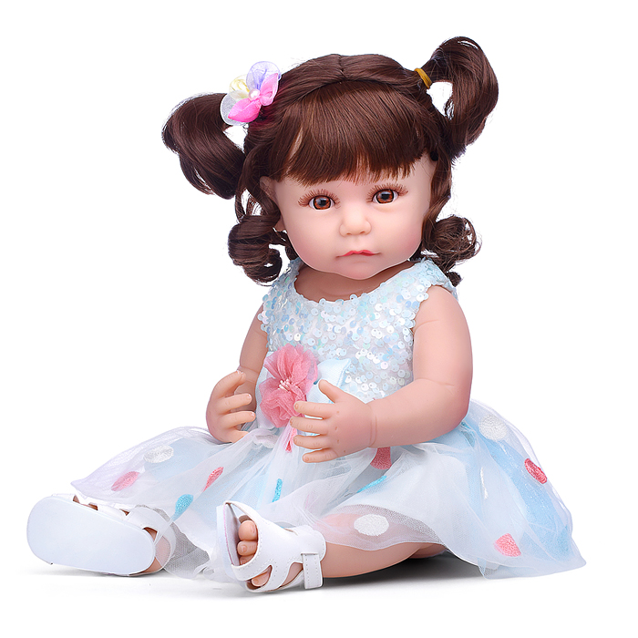 Кукла AD8819-10Q "Альфия" разговаривает и поёт, с аксессуарами, в коробке