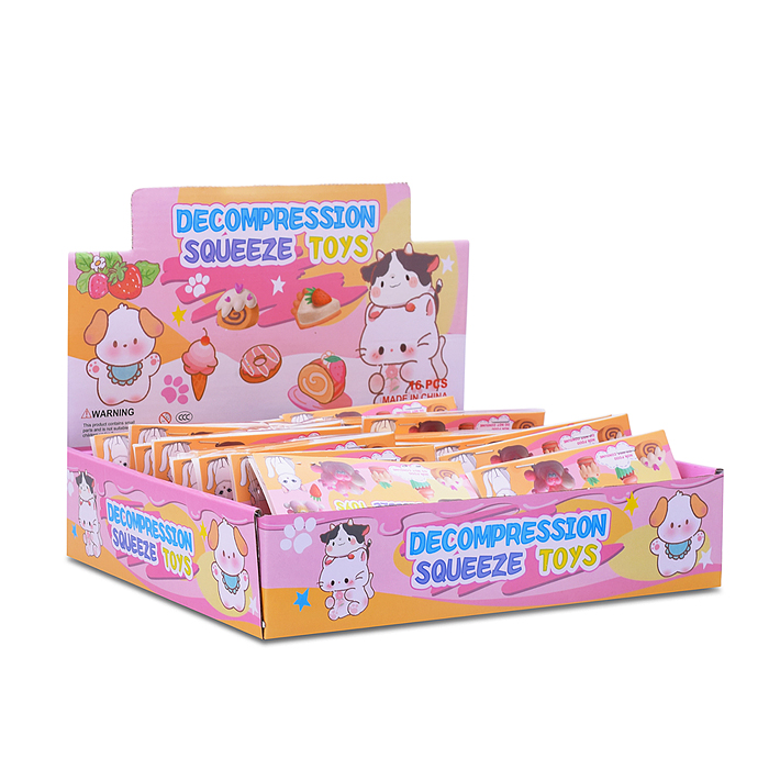 Игрушка-антистресс 00-5262 "Котенок" с клубком