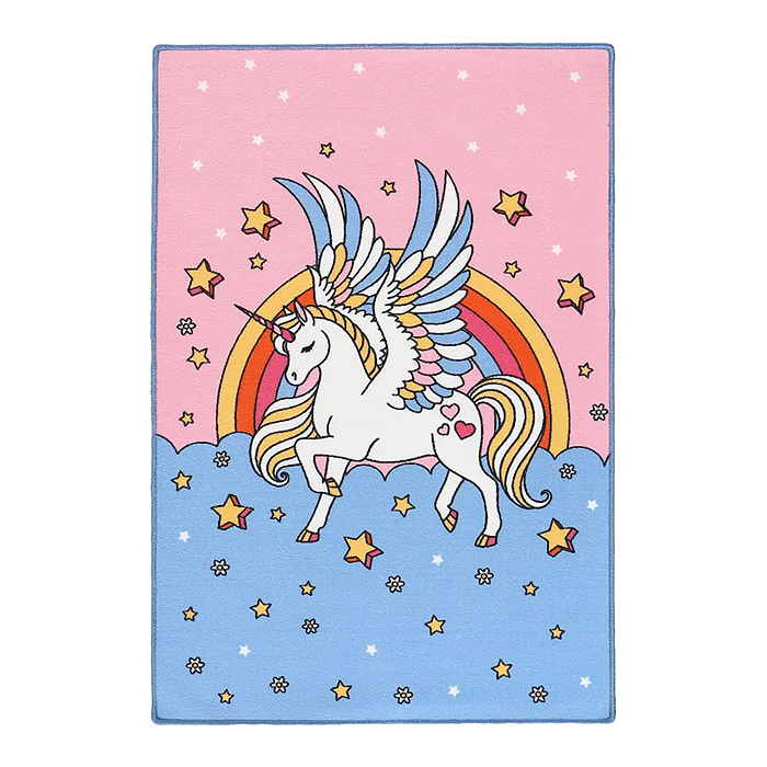 Ковер "Единорог" дет. 1х1,5 прямоугольный