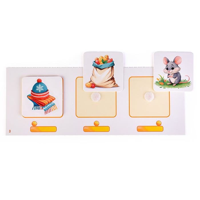 Тренажер логопедический на липучках