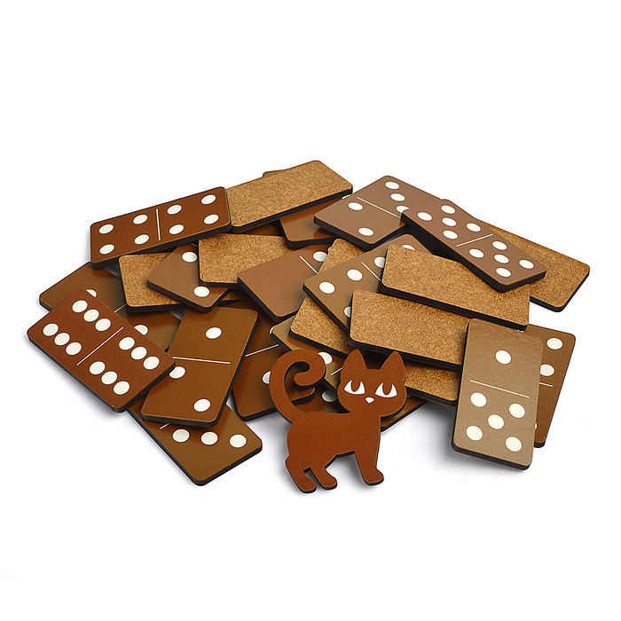 Домино деревянное "Far far land wood" 28 фишек
